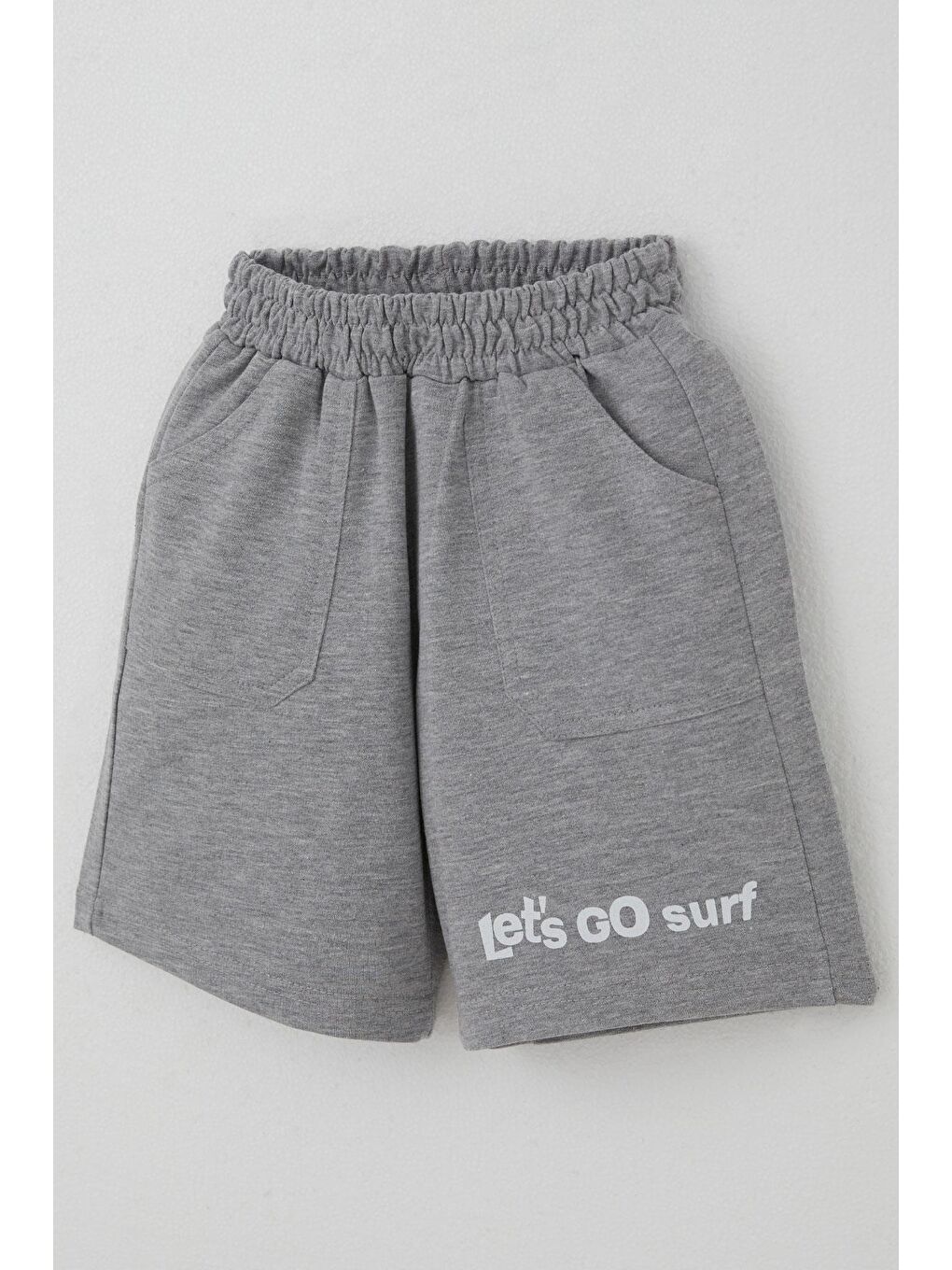 Erkek Çocuk Şortlu Takım Sırt Kısmı Sörfçü Dinozor Baskılı Açık Mavi (2-6 Yaş)-6