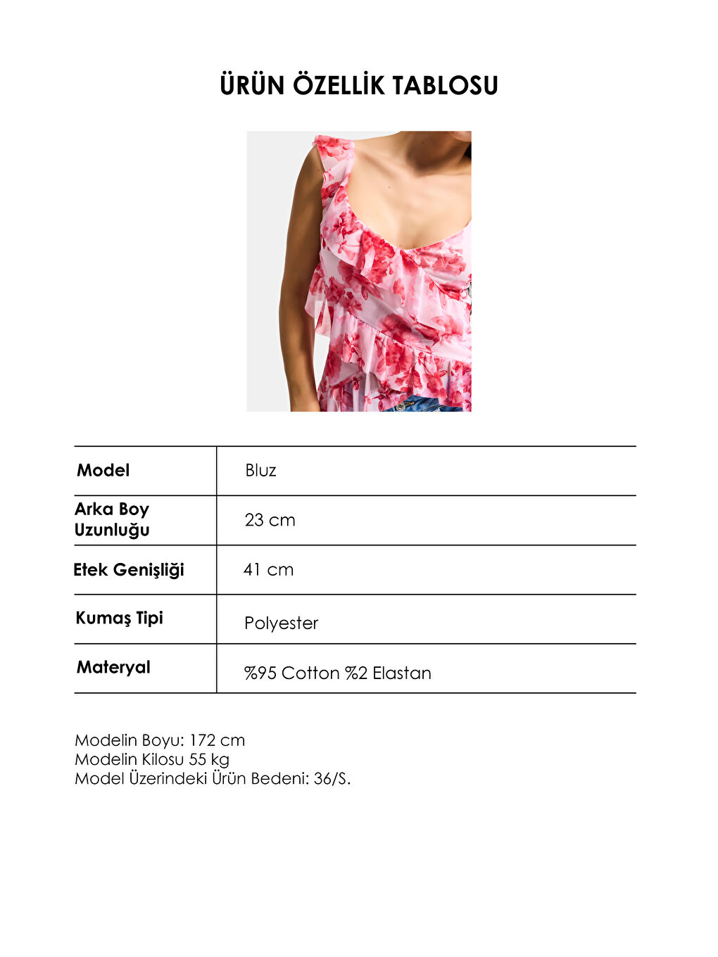 Kadın Pembe Baskılı s6 Çiçek Desen-7 Asimetrik Kesim Askılı Bluz-3