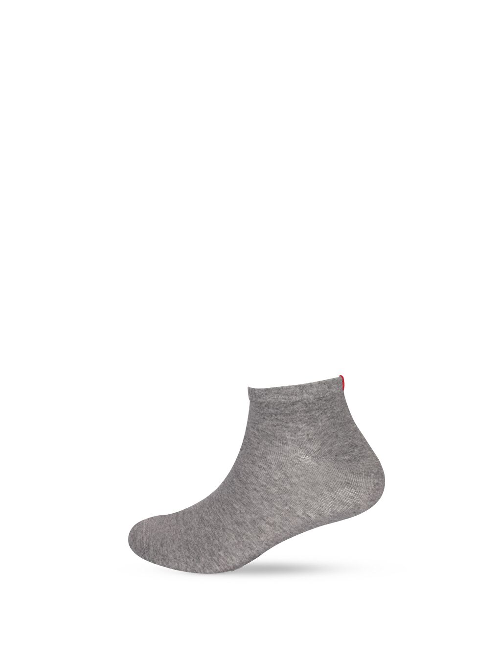 Run 3 Lü Erkek Basic Patik Çorap Siyah/Beyaz/Gri-4