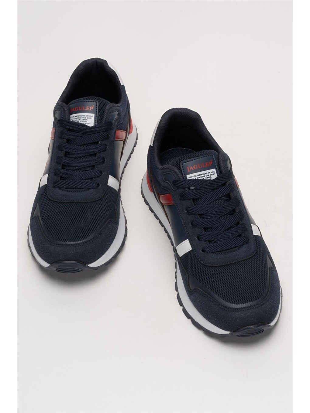 Lacivert Erkek Ortopedik Günlük Yürüyüş Koşu Sneaker Spor Ayakkabı Lacİvert-5