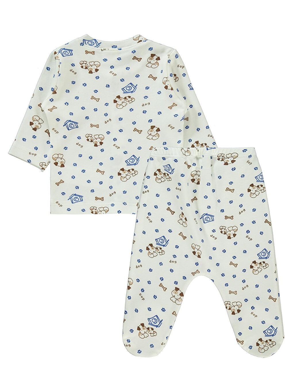 Civil Mavi Baby Erkek Bebek Pijama Takımı 1-6 Ay Mavi - 1