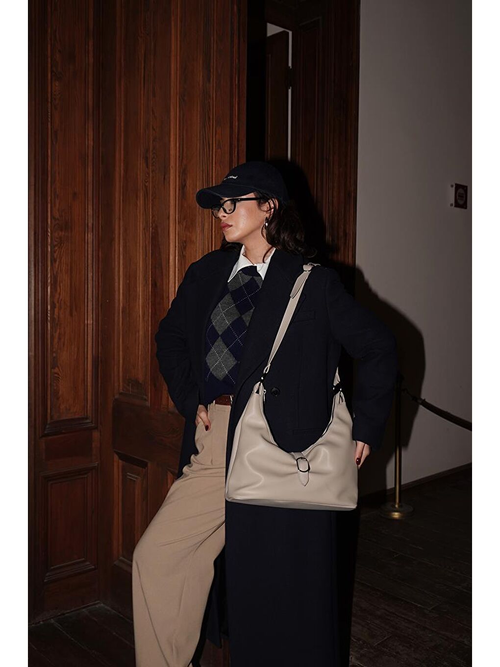 Marilla Omuz Çantası Bej-9