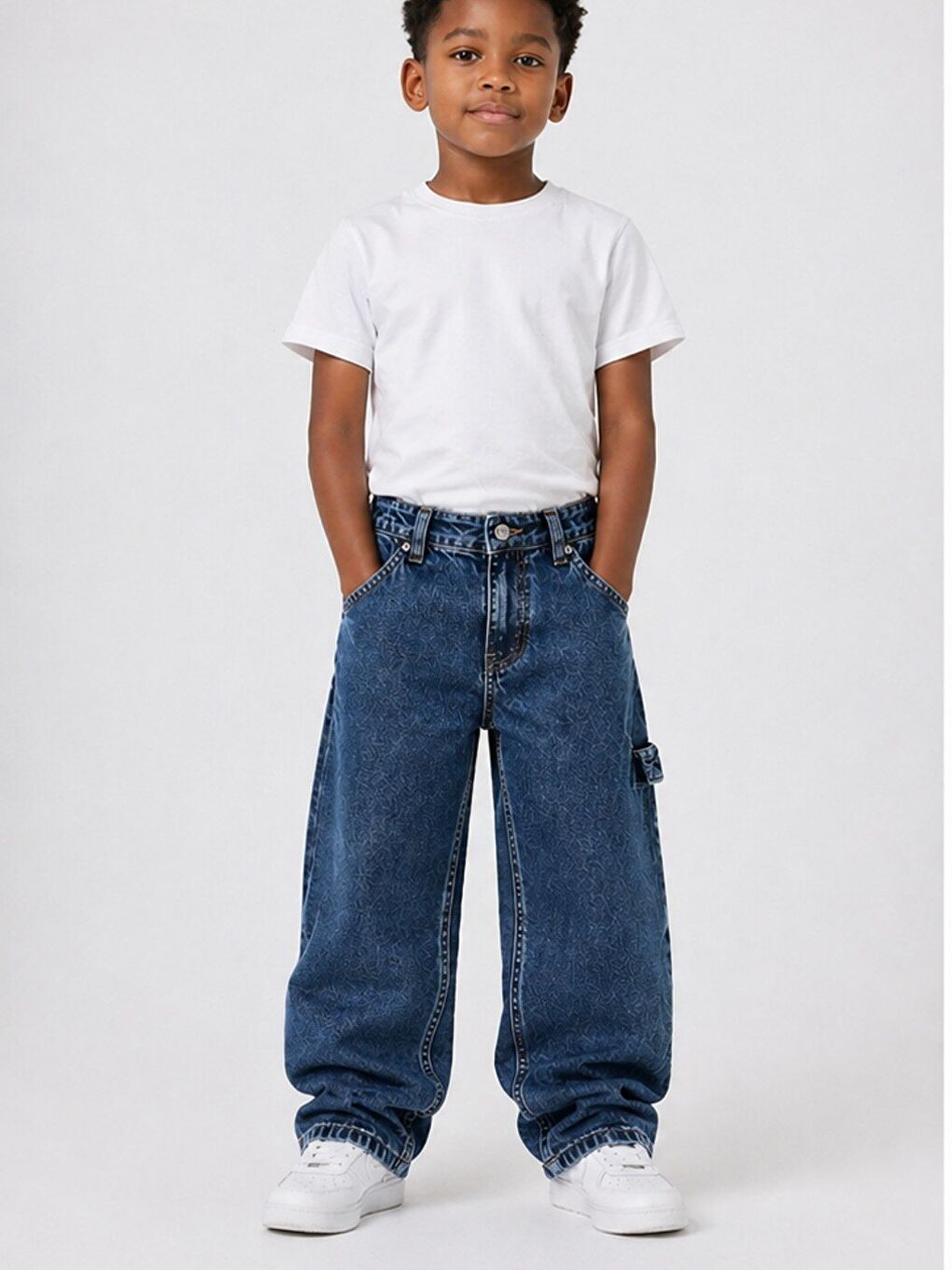 Mavi Kids  Baggy Fit Erkek Çocuk Jean Pantolon