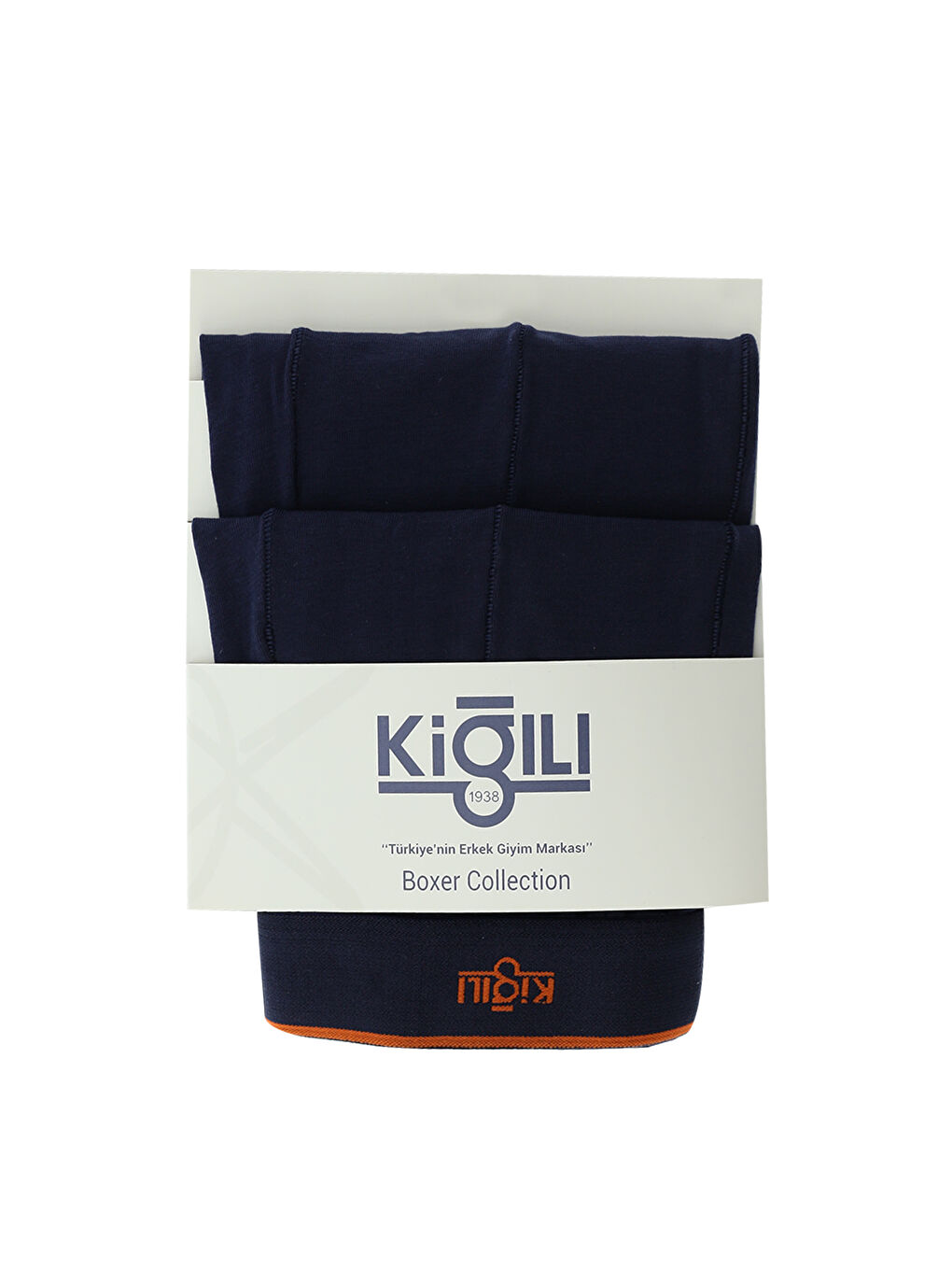 Lacivert 2'li Pamuklu Boxer Seti