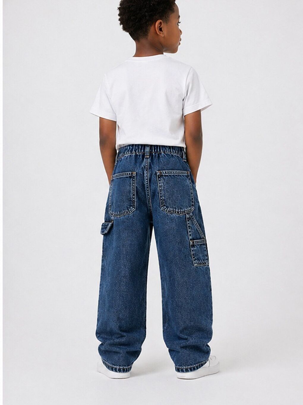 Mavi Kids  Baggy Fit Erkek Çocuk Jean Pantolon-1