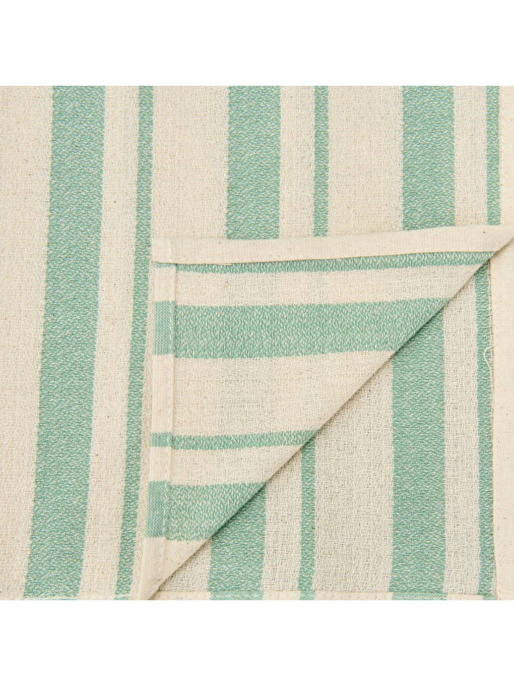 Lila Soft Alno Runner - Ekru / Yeşil - 50x140 cm-3