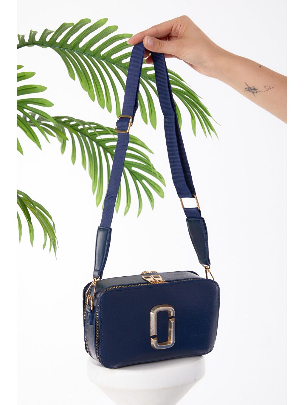 Kadın Lacivert Çanta - 23969-1