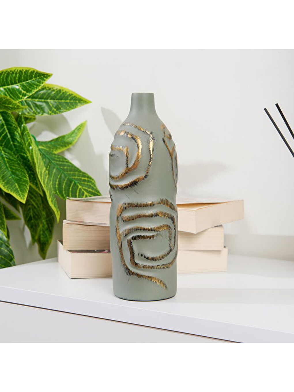 Deco Arinna Dekor - Yeşil - 24 cm