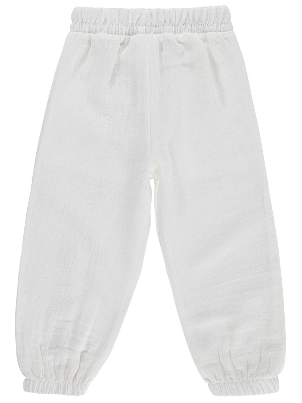Girls Jogger 2-5 Yaş Pantolon - Beyaz-1