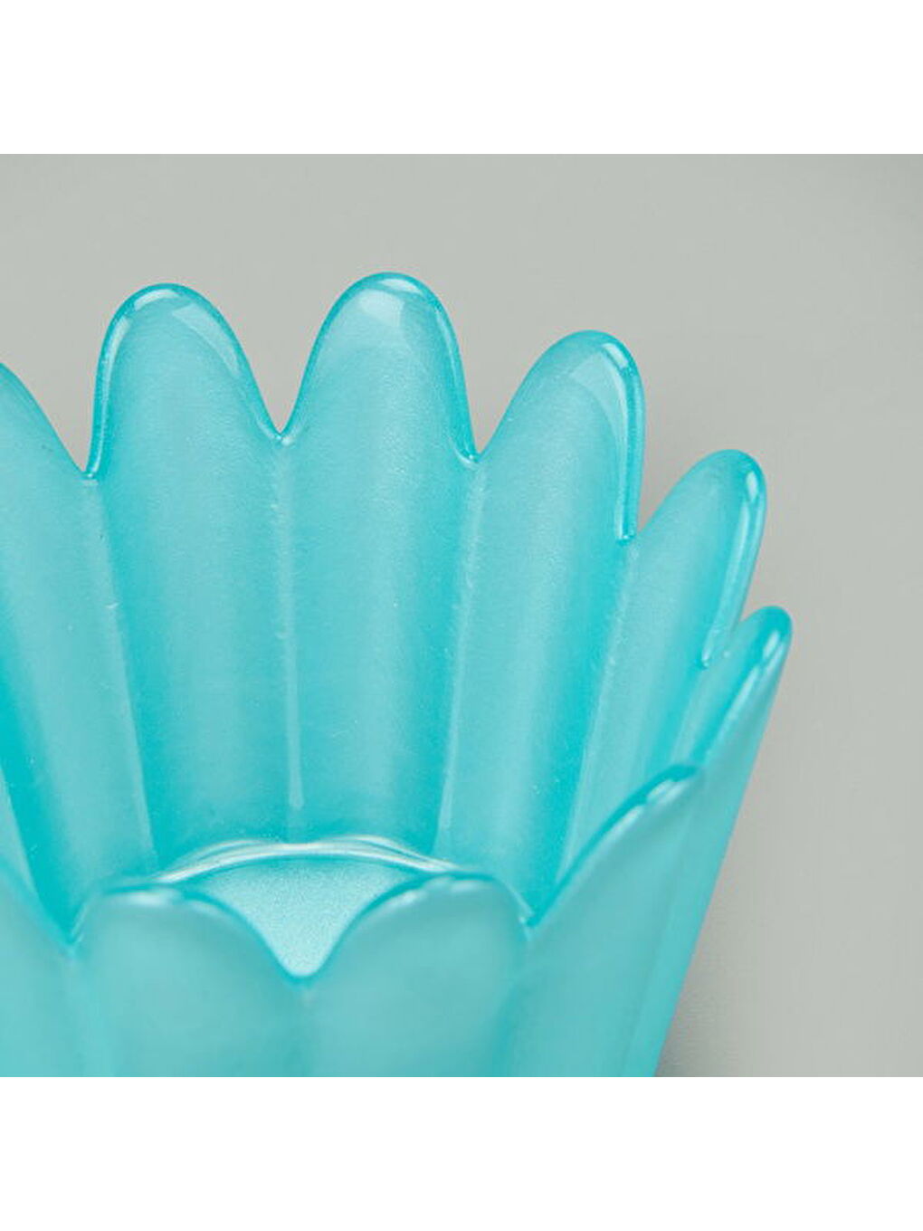 Deco Tulu Mumluk - Turkuaz - 9 cm-3