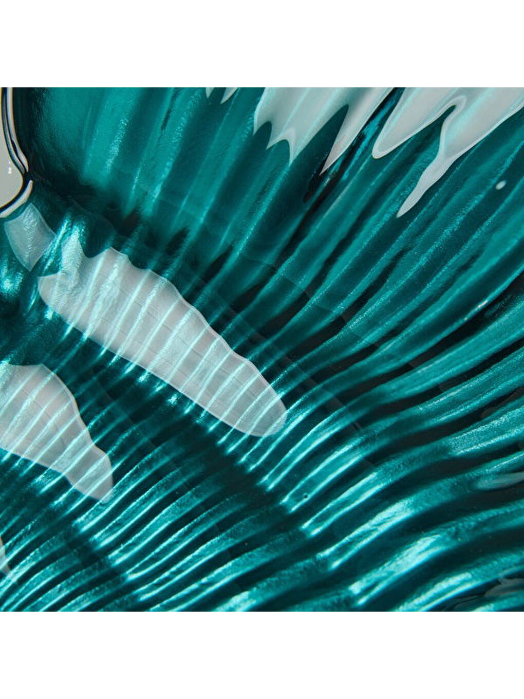 Deco Snail Dekoratif Tabak - Turkuaz - 40 cm-3