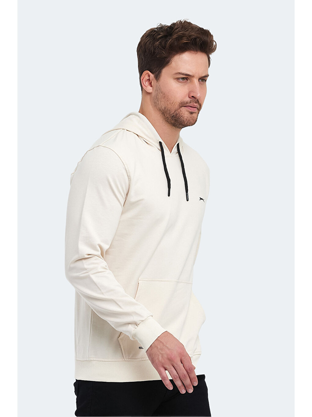 SLAZENGER OBRA IN Erkek Sweatshirt Bej - 2