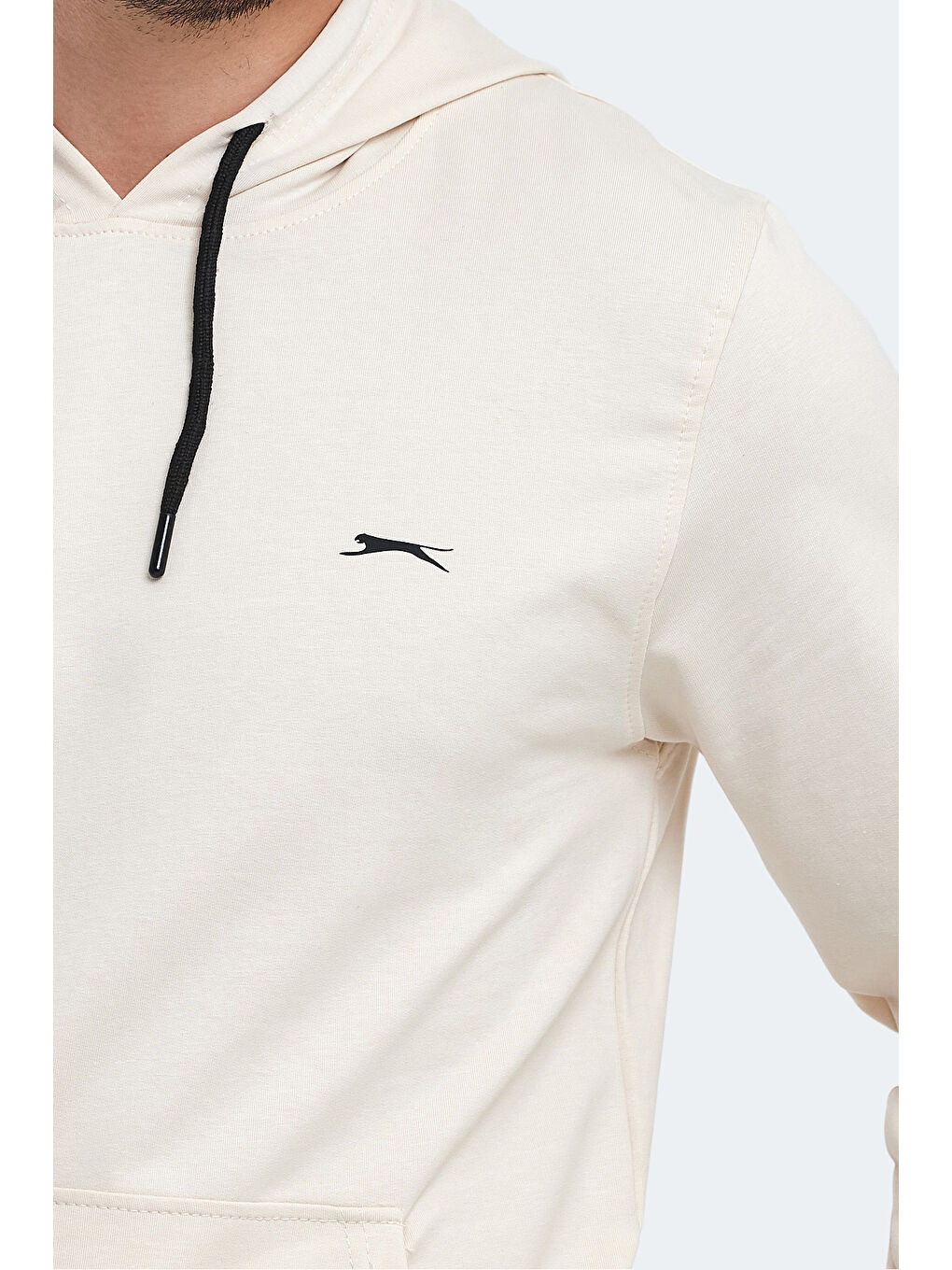 SLAZENGER OBRA IN Erkek Sweatshirt Bej - 4