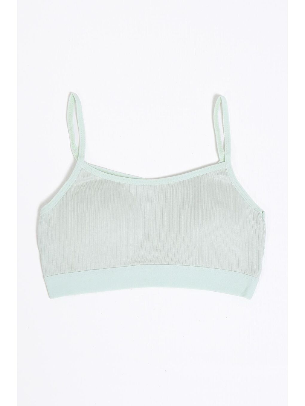 Mint Yeşili Modal Dolgulu 2'li Büstiyer-1