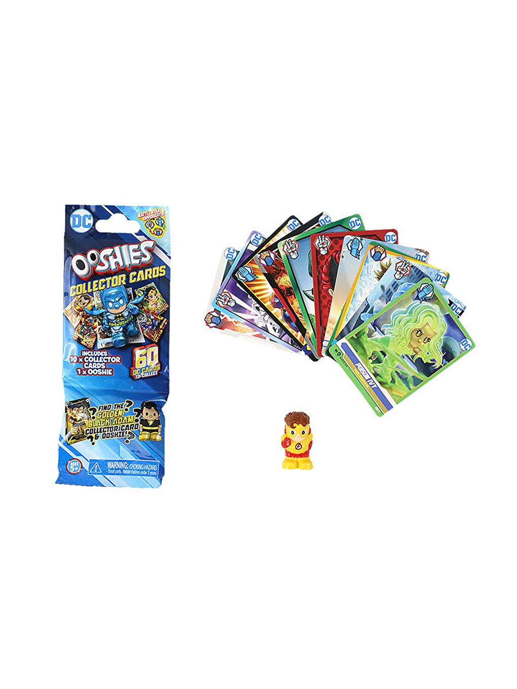 Ooshies Dc Comics Figür Ve Kartlar Cdu16-21963-1