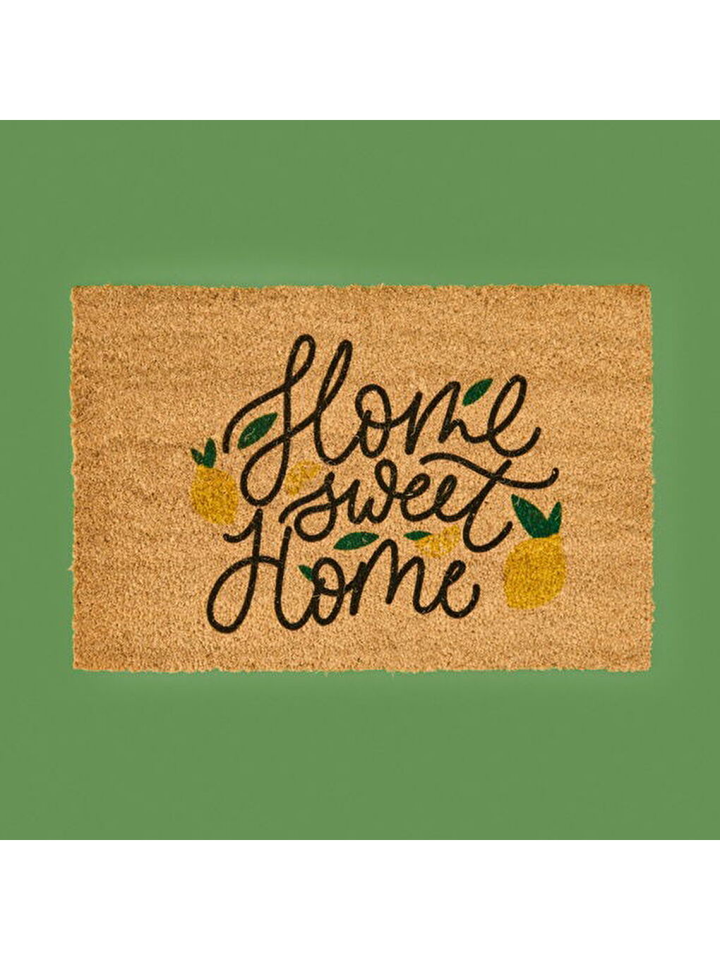 Karışık Koko Home Sweet Home Kapı Önü Paspası - Renkli - 40x60 cm-1