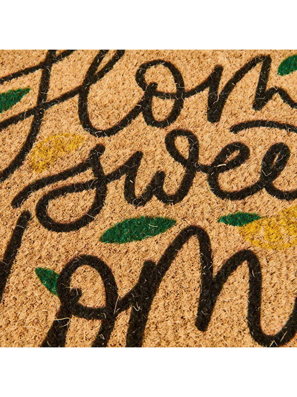 Karışık Koko Home Sweet Home Kapı Önü Paspası - Renkli - 40x60 cm-2