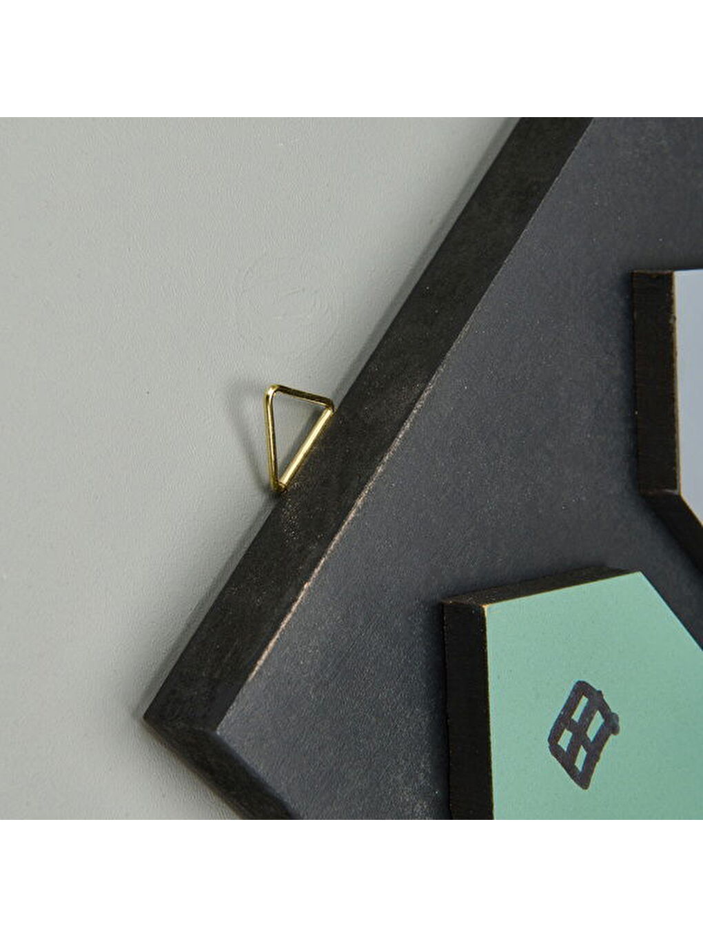 Karışık Deco House Duvar Askısı - Renkli - 40x12 cm-1