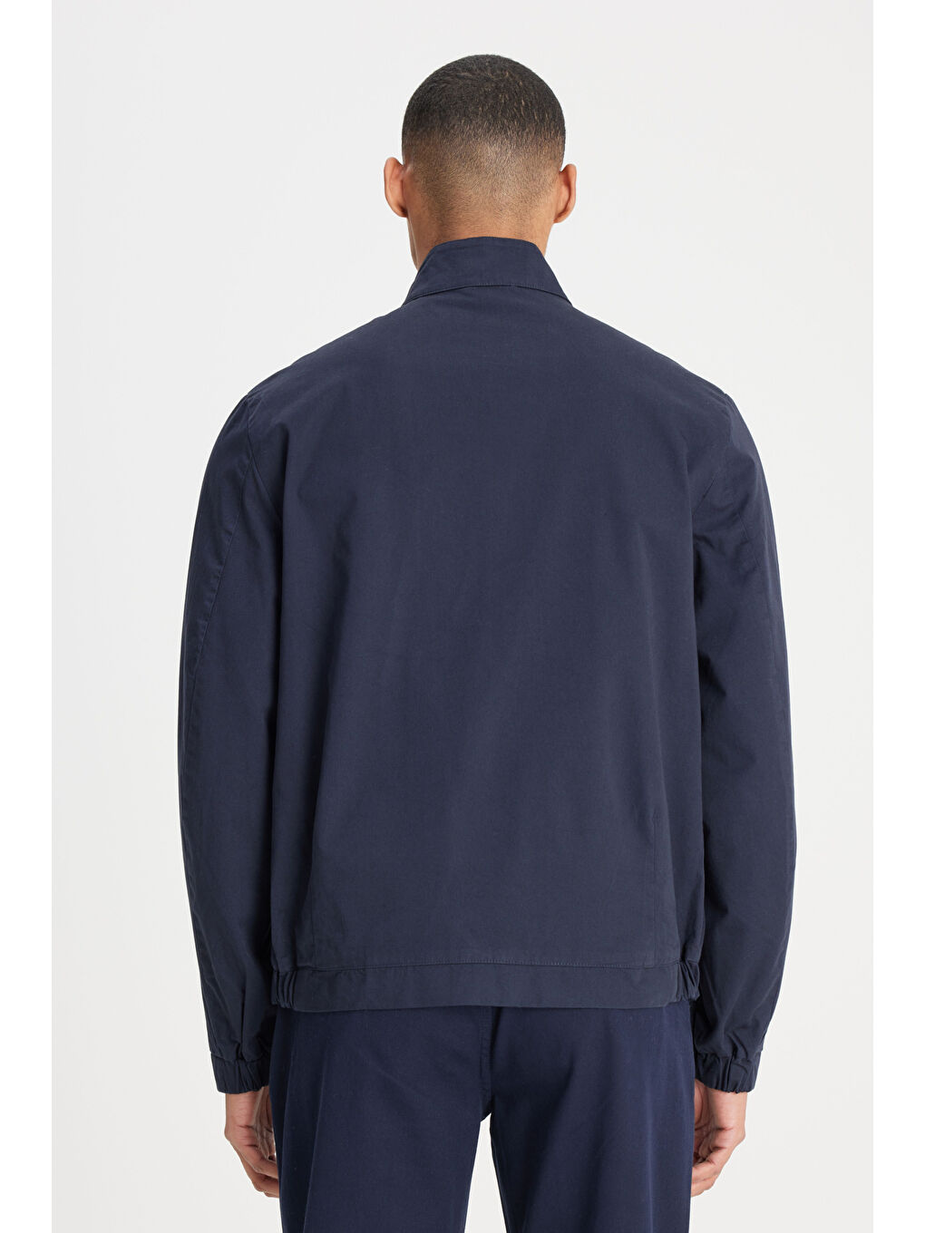 Regular Fit Normal Kesim %100 Pamuk Lacivert Ceket-5