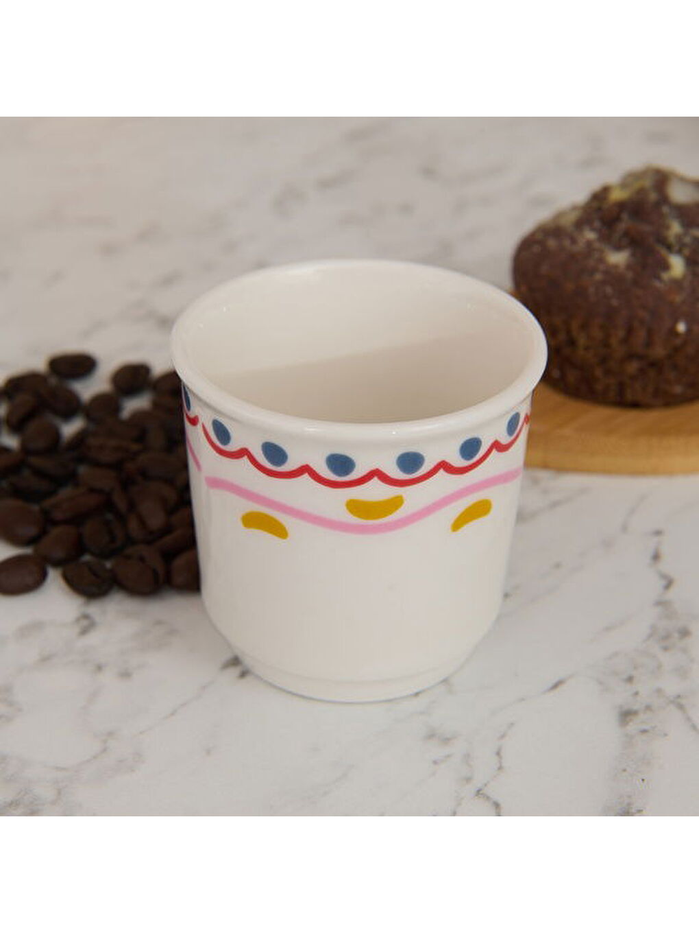 Karışık Kitchen Magique Espresso Fincanı - Renkli - 80 ml