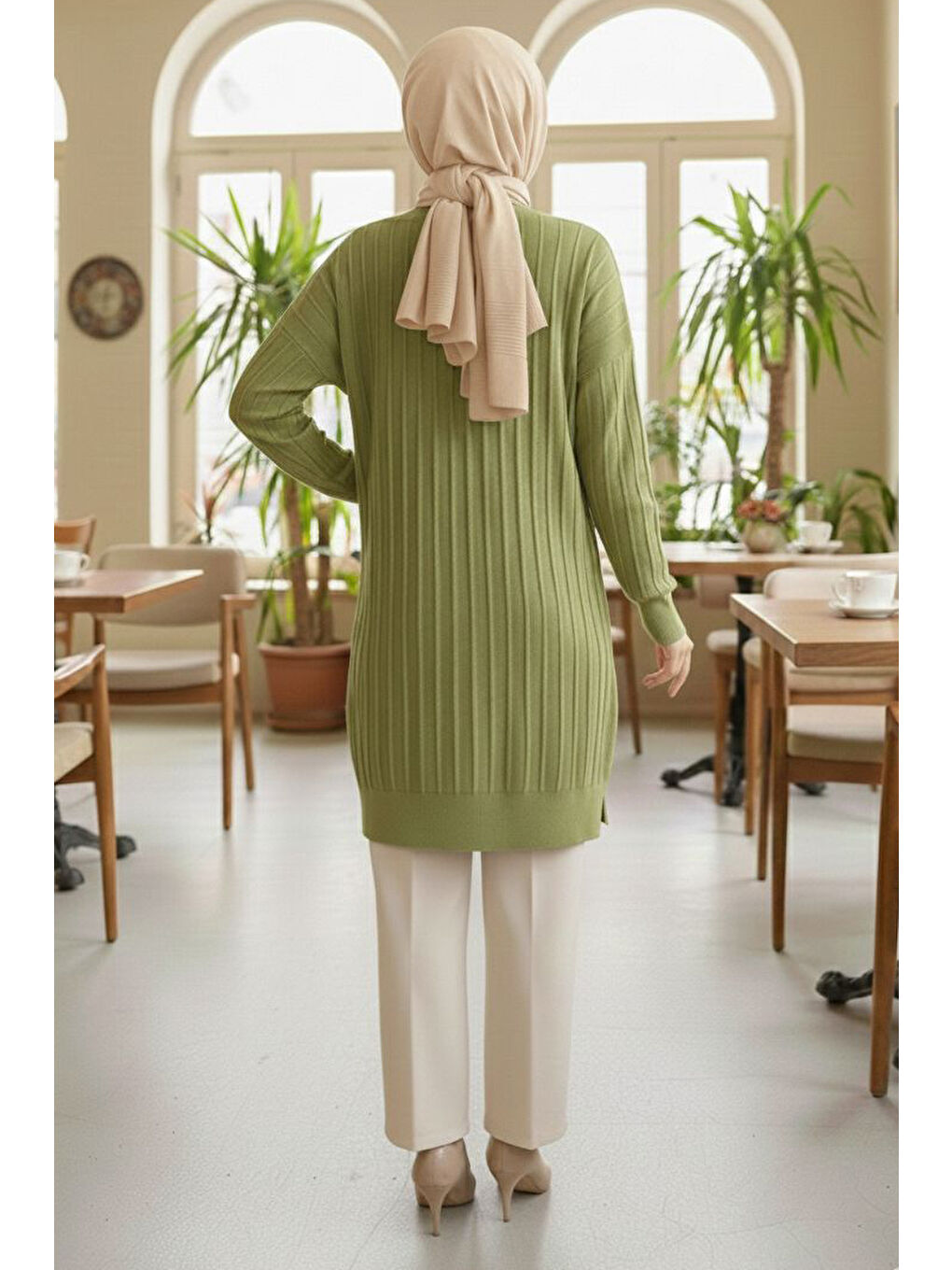Yeşil Fitili Tiiko Tunik Fistik Yesili - 28080-FISTIK-YESILI-2