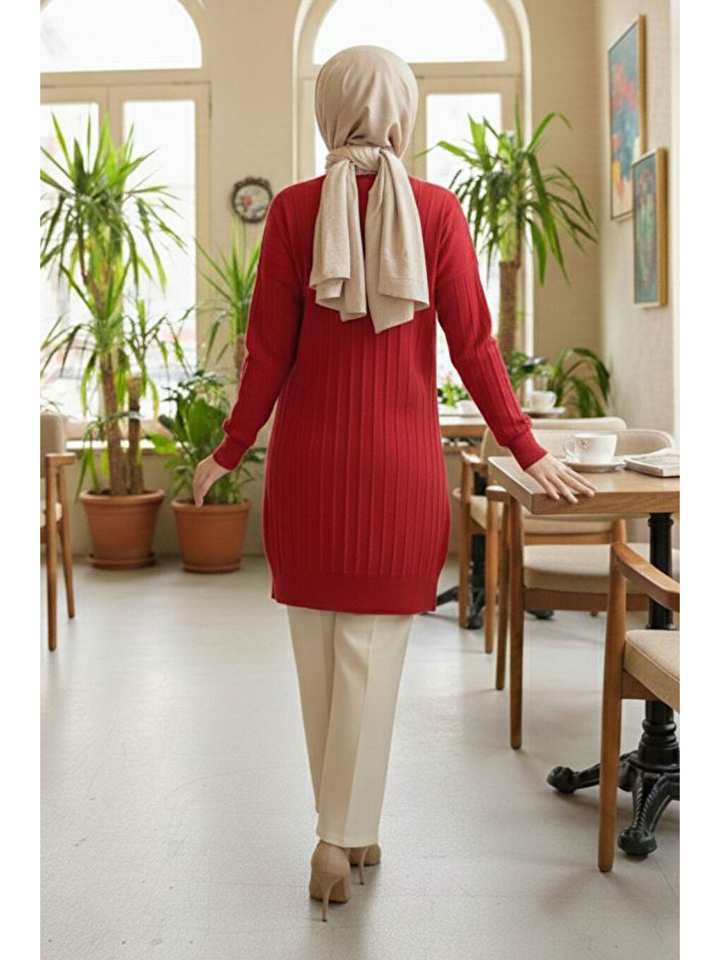 Kırmızı Fitili Tiiko Tunik Kirmizi - 28080-KIRMIZI-2