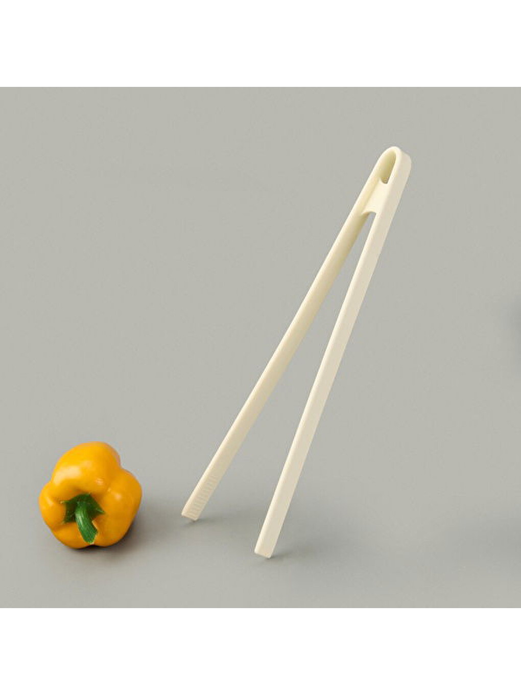Ekru Silikon Maşa - Krem - 28 cm-2