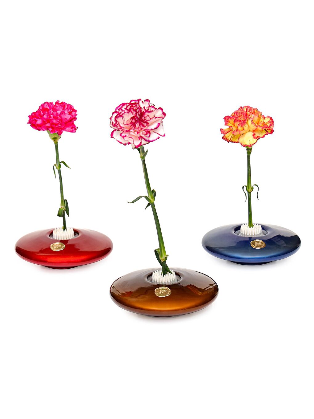 Flora Design-Elegance Kırmızı Cam Vazo-2