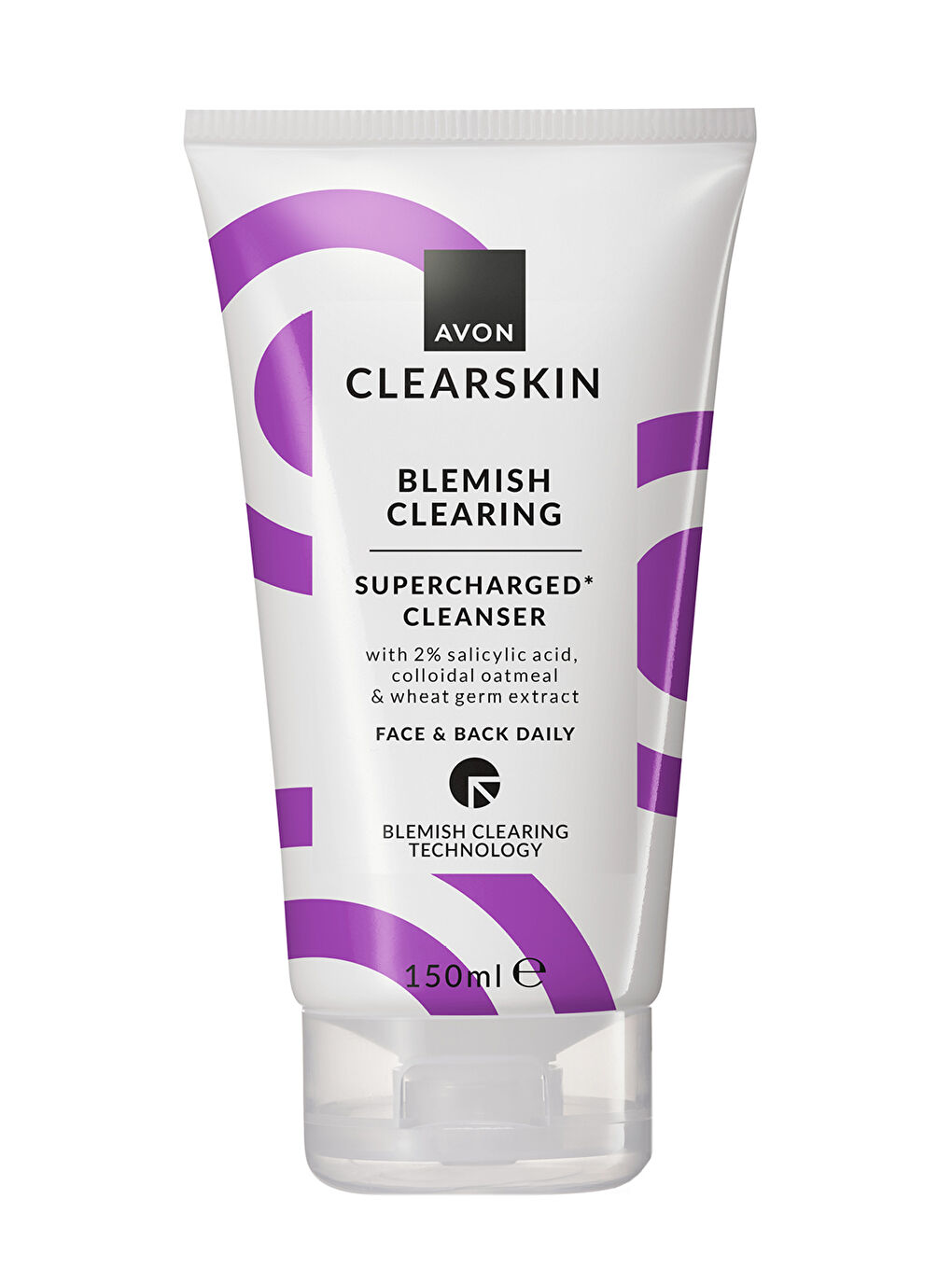 AVON Renksiz Clearskin Supercharged Lekeler İçin Temizleyici 150 Ml.