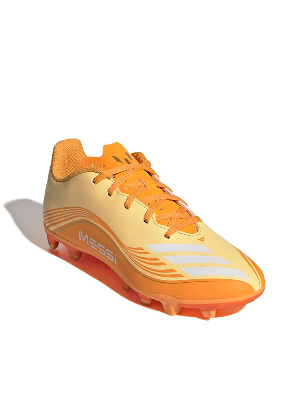 Turuncu F50 Messi Club Fg/Mg Çocuk Krampon-4