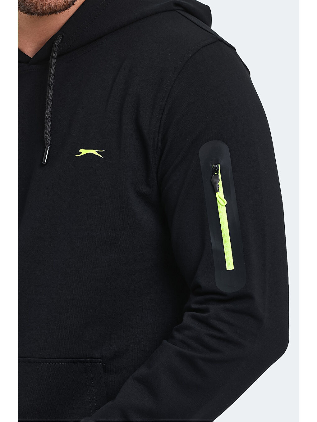 SLAZENGER OZZY Erkek Sweatshirt Siyah - 3