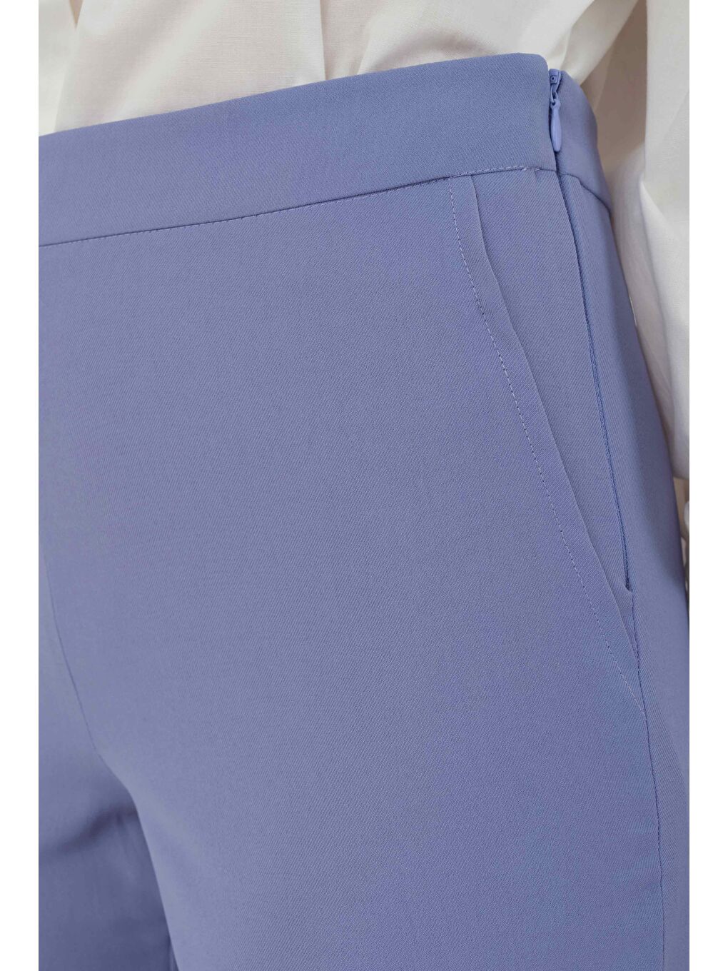 İspanyol Paça Pantolon Lila-2