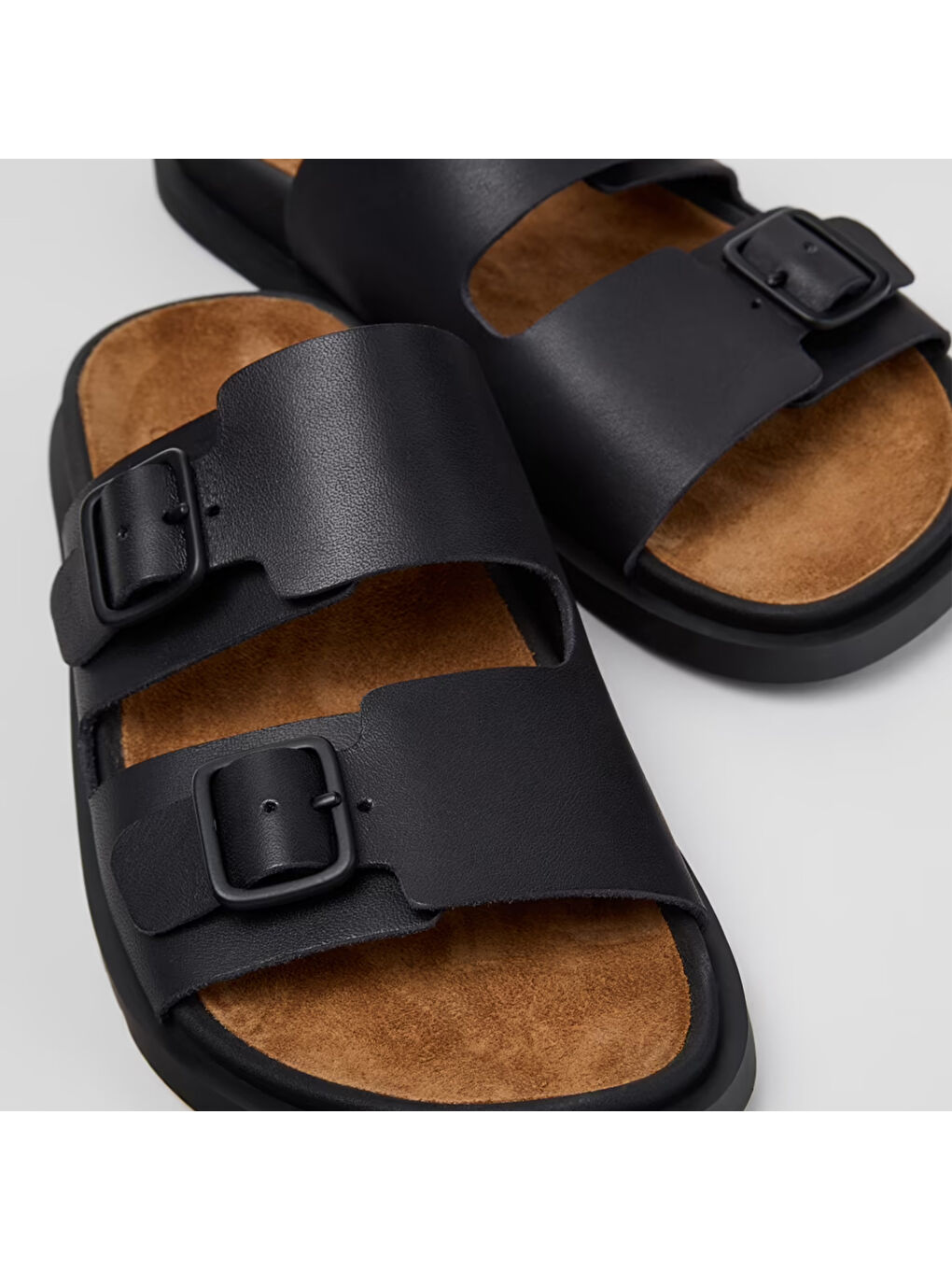 Siyah Kadın Terlik K201881-001 Lluc Sandal Black-1