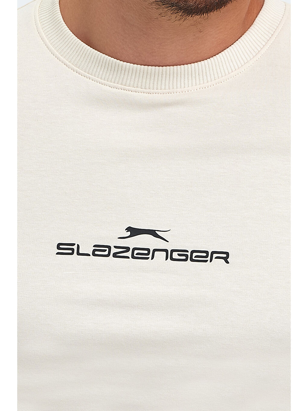 SLAZENGER ORTWIN Erkek Sweatshirt Bej - 5