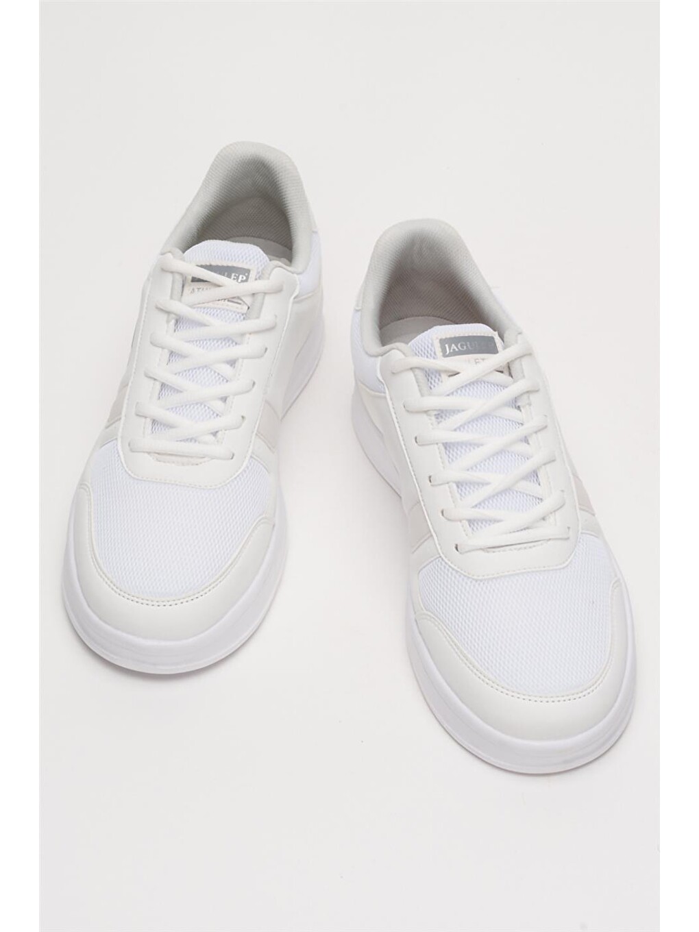Erkek Günlük Sneaker Rahat Spor Ayakkabı Beyaz-5