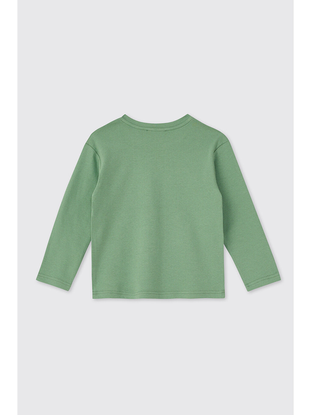 Unisex Çocuk Yeşil Pijama Takımı-2