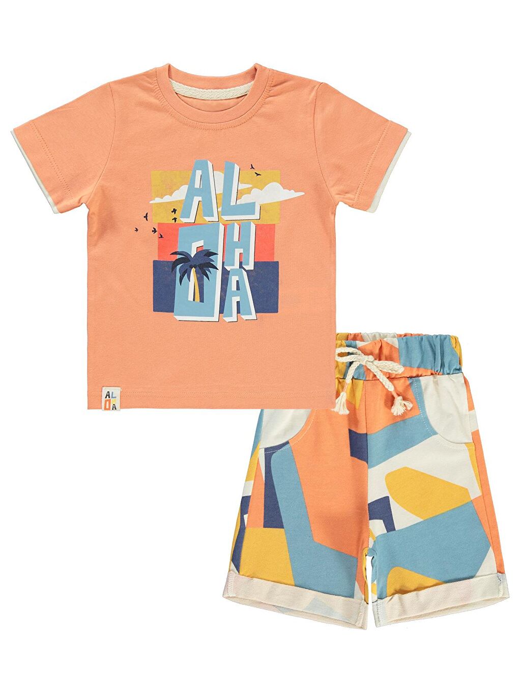 Turuncu Erkek Çocuk Takım 3-6 Yaş Oranj