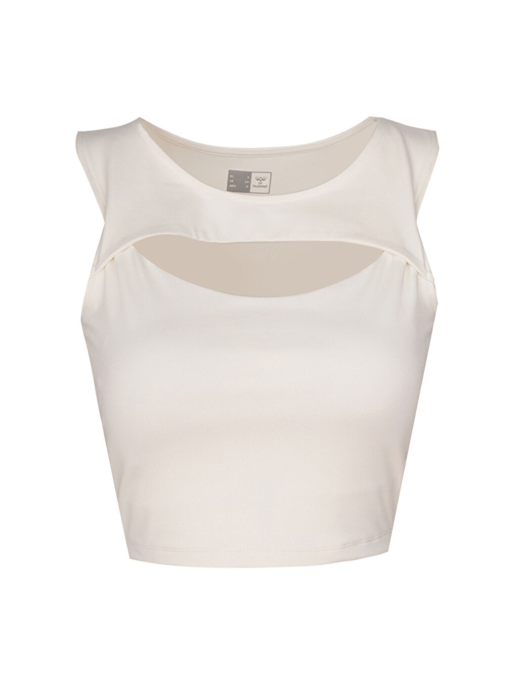 Bra Sagrado Kadın Ekru Yuvarlak Yaka Atlet-1