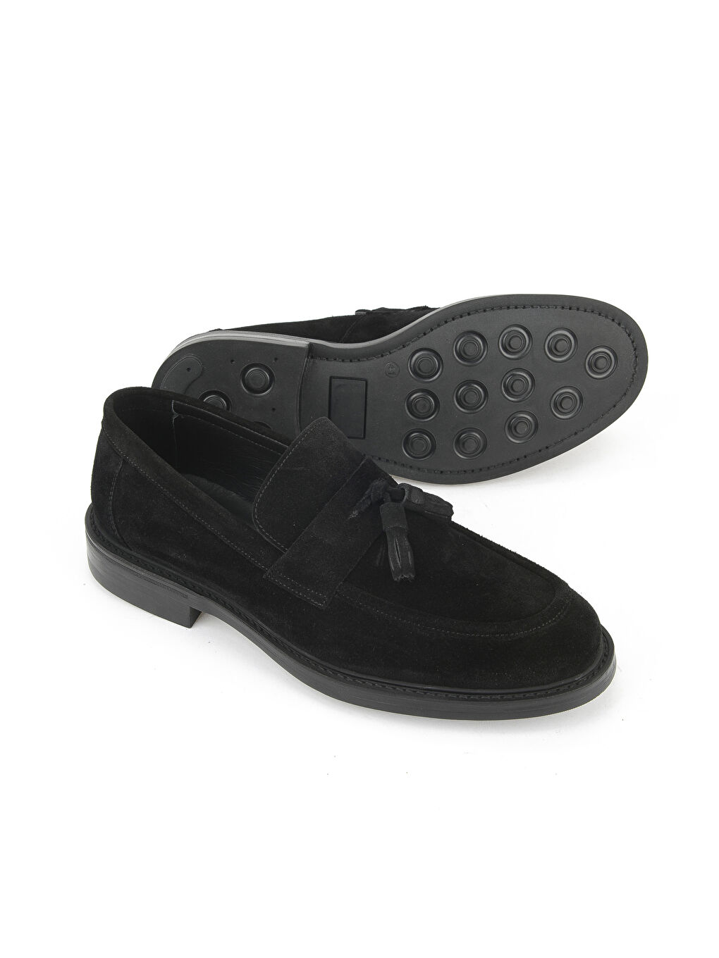 Erkek Hakiki Deri Ayakkabı 153986Z4162 Siyah-3