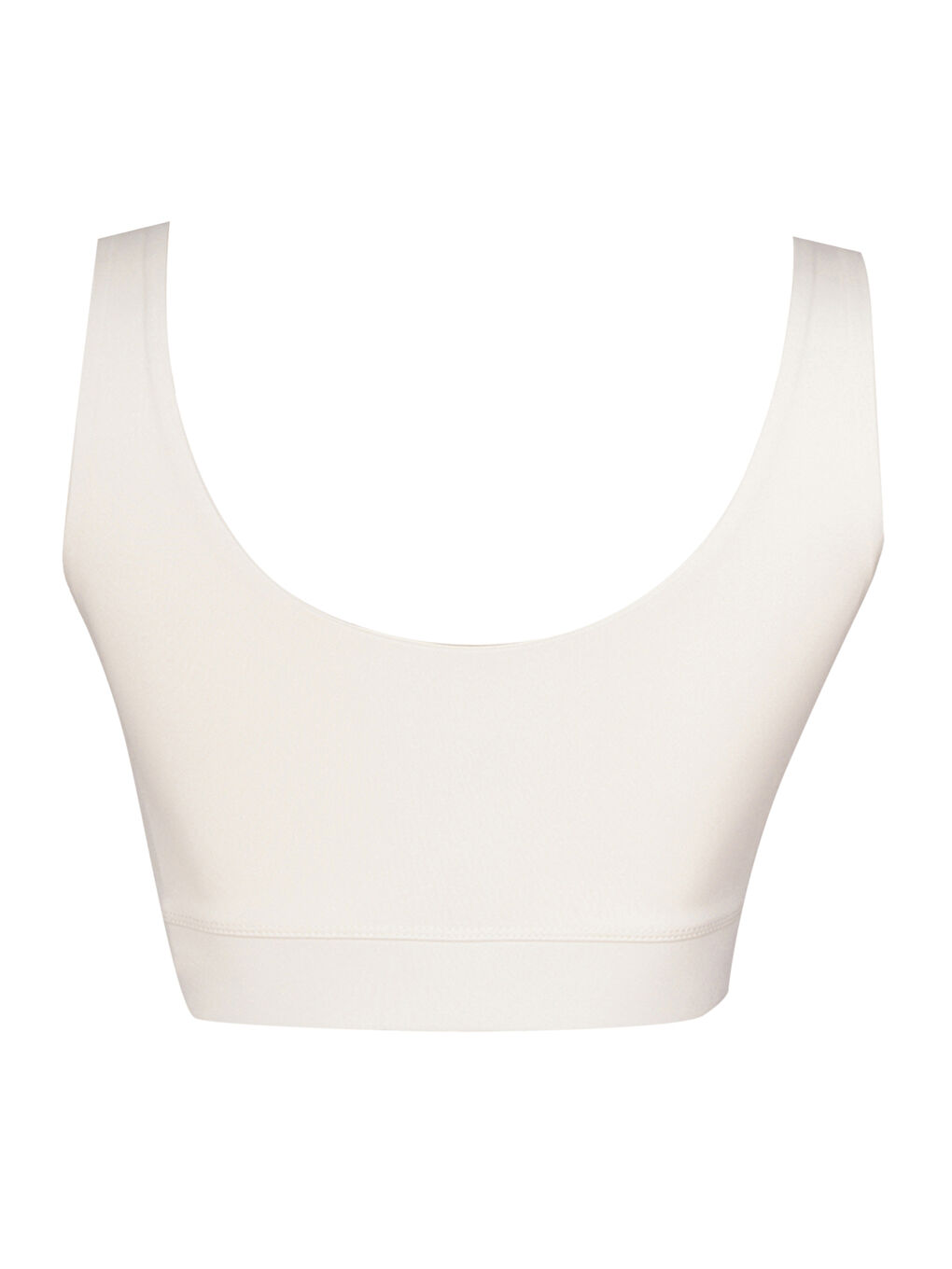 Bra Sajar Kadın Ekru Yuvarlak Yaka Atlet-2