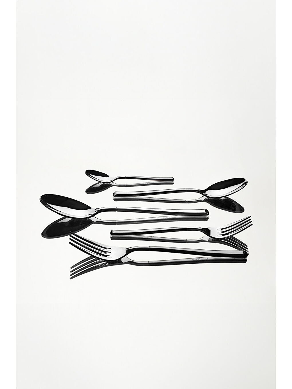 Gri Elegance Saten 6 Kişilik 36 Parça Kutulu Çatal Kaşık Bıçak Takımı-2