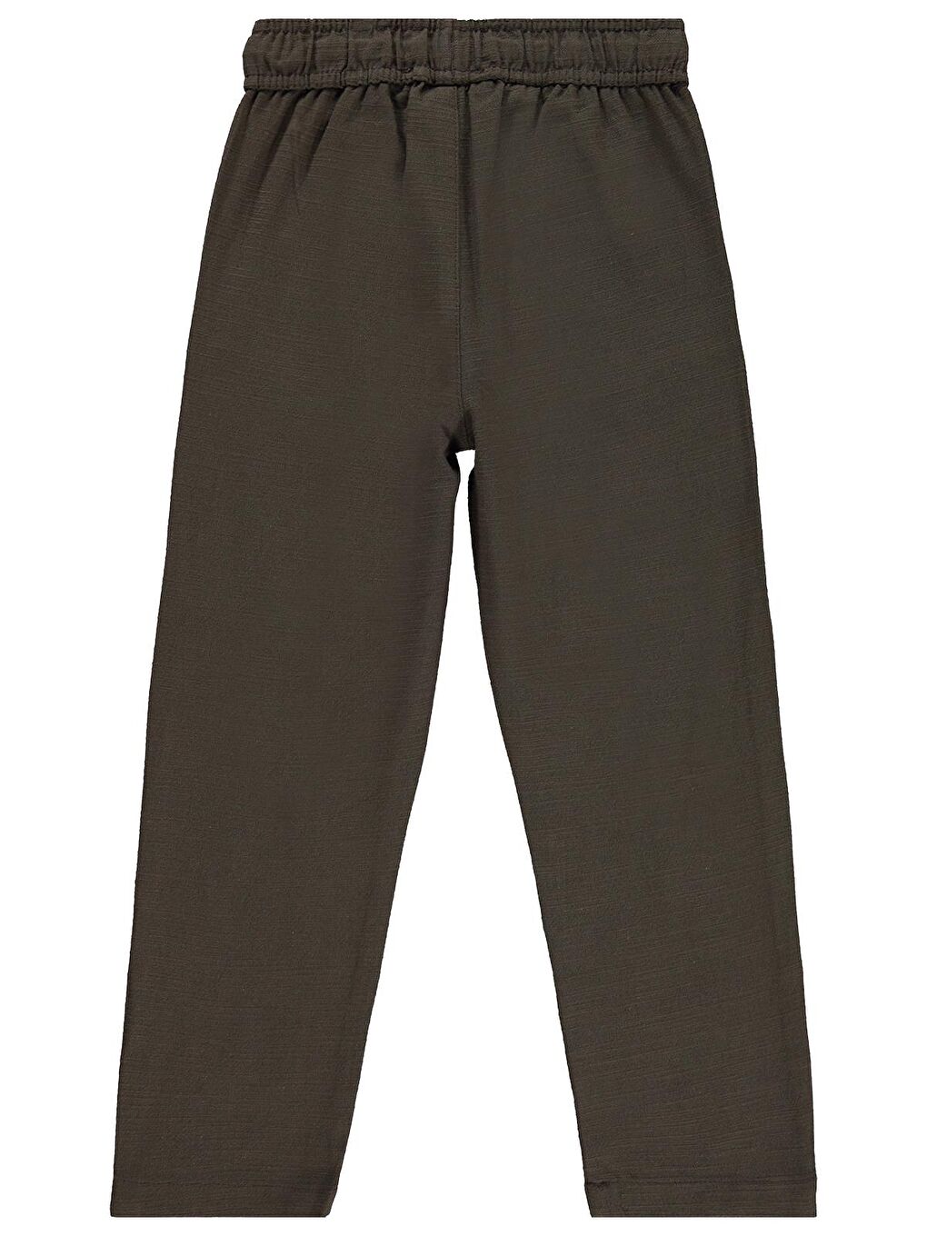 Boys Flamlı Chino 10-13 Yaş Pantolon - Kahverengi-1