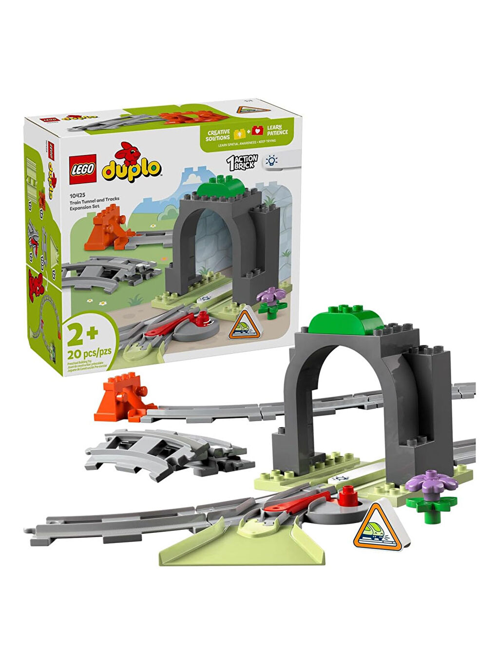 DUPLO Tren Tüneli ve Rayları Ek Macera Seti 10425