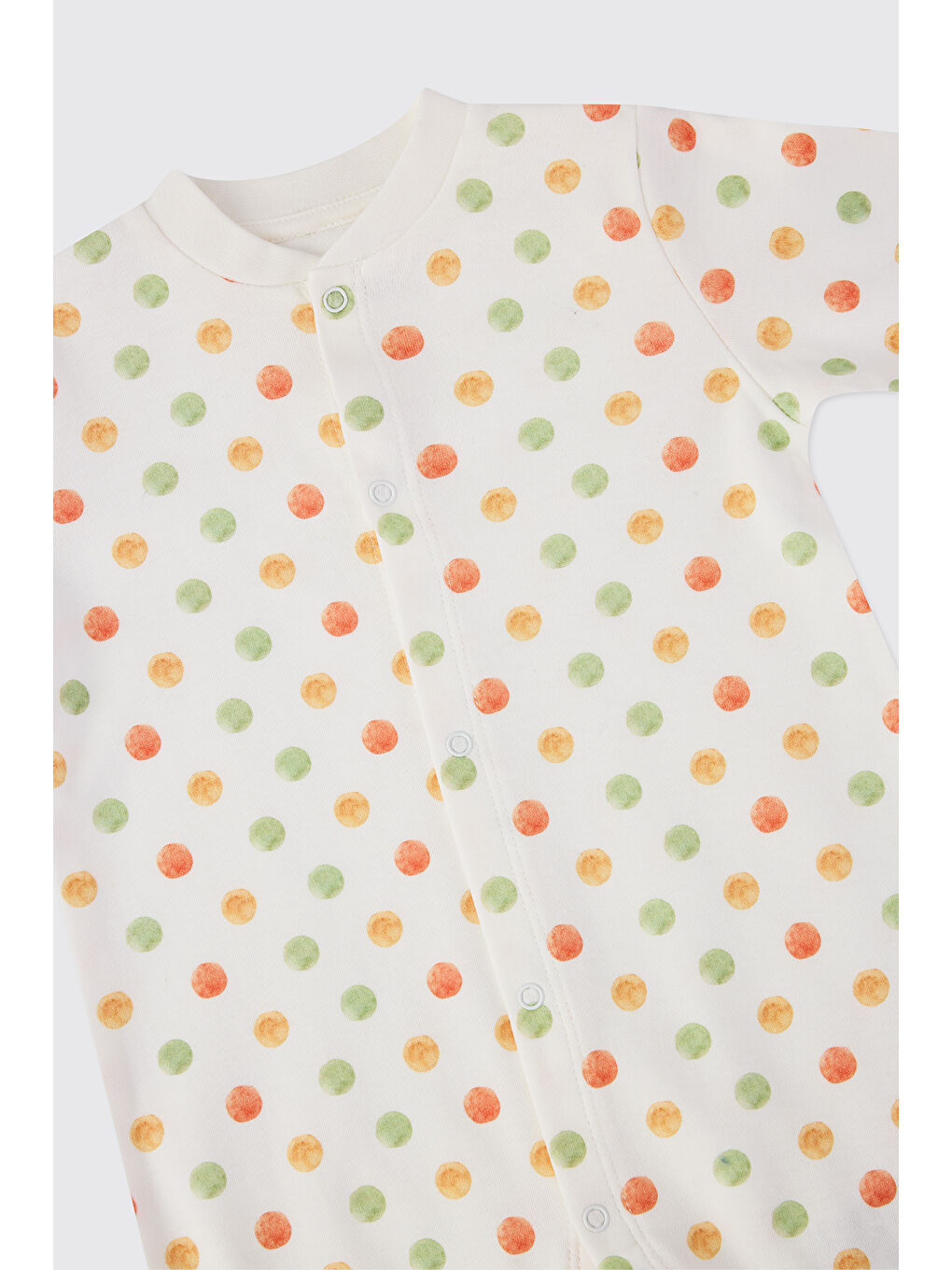 Yenidoğan Puantiyeli Beyaz Tulum-2