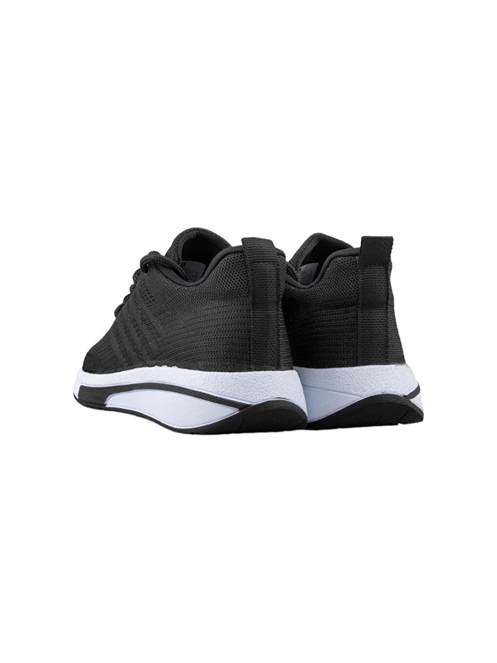 Siyah Unisex Yazlık Triko Spor Ayakkabı Sİyah Beyaz-4