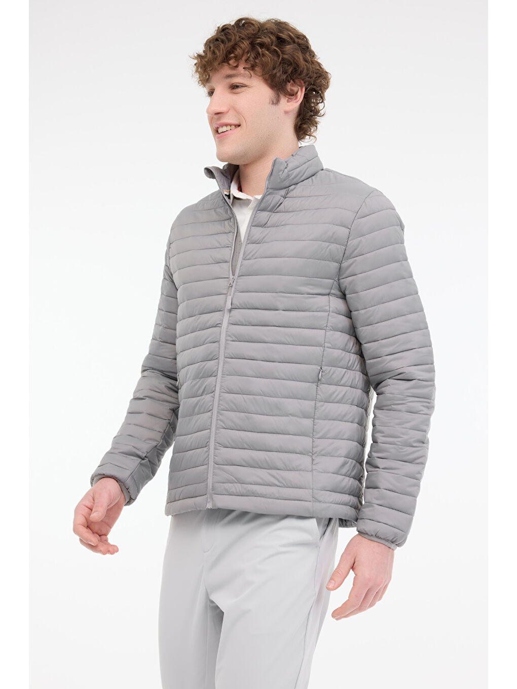 ML PERRY COAT 1SN21 4PR Gri Erkek Mont