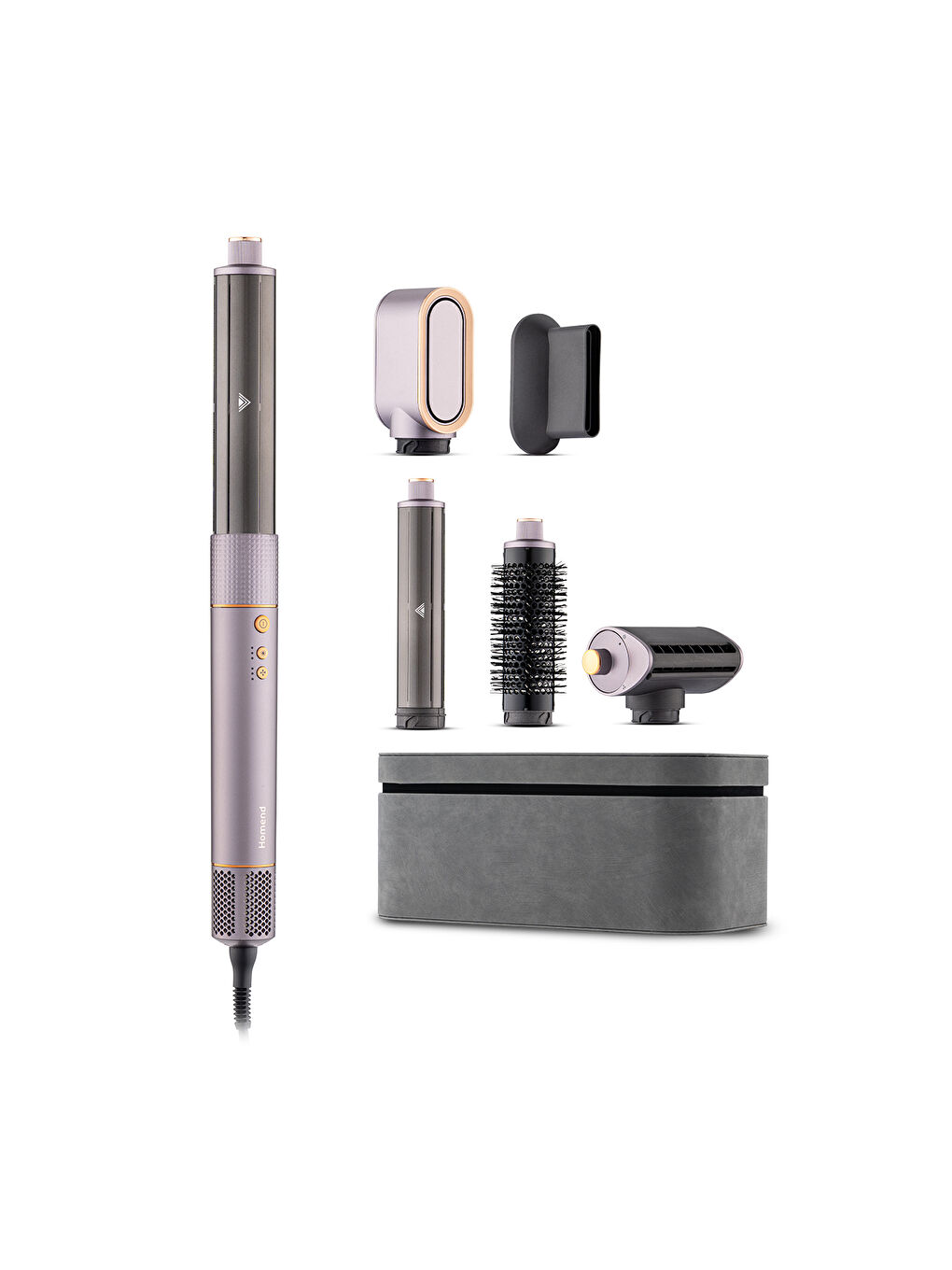 Hairmony 4606h Plus Saç Kurutma ve Şekillendirme Seti Mor