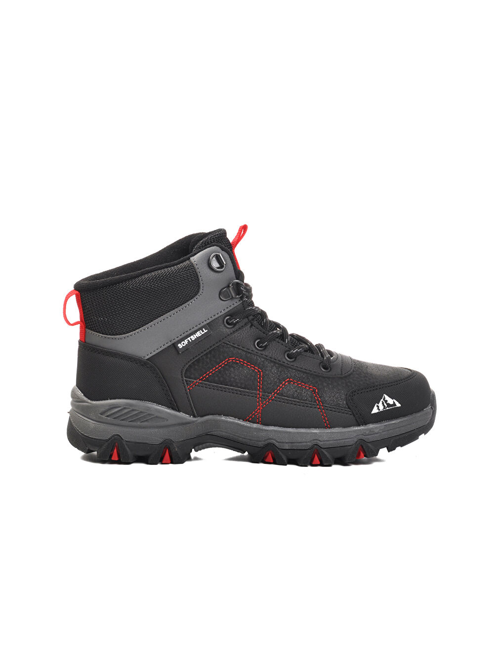 Ayakmod Kirmizi Siyah Kırmızı Unisex Outdoor Bot Alfa-25K G