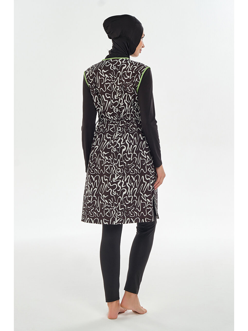 Tam Kapalı Tesettür Mayo 2305 Siyah-2