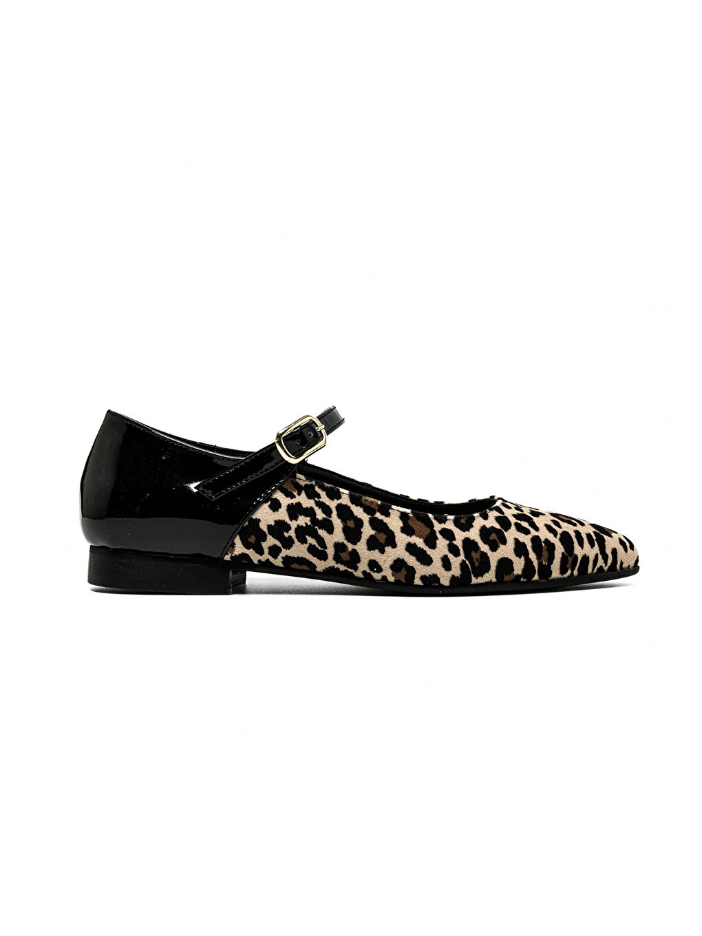 Kahverengi Kadın Babet 3L5367RY 5367 Leopard RY